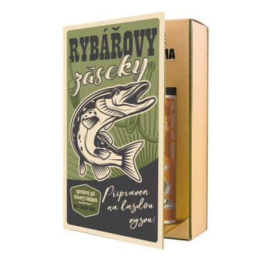 Kozmetická sada Kniha pre rybárov - gél 250 ml a šampón 250 ml