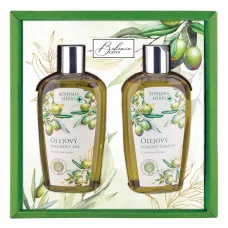 Kozmetická sada - gél 250 ml a šampón 250 ml - Oliva