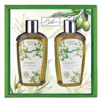Kozmetická sada - gél 250 ml a šampón 250 ml - Oliva