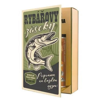 Kozmetická sada Kniha pre rybárov - gél 250 ml a šampón 250 ml