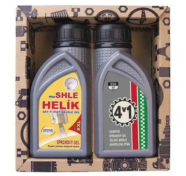 Kosmetický balíček pro muže – 2x sprchový gel 250 ml – olej