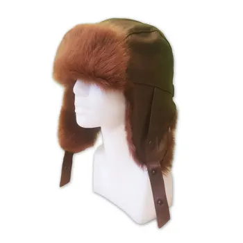 Kožená baranica dámska