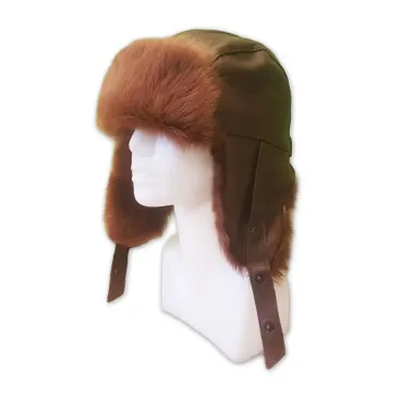 kožená baranica dámska