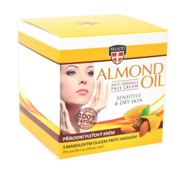 Mandľový výživný pleťový krém