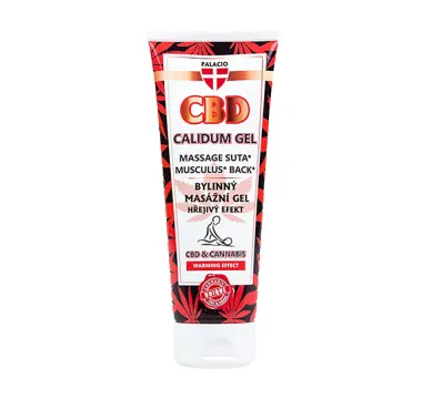 CBD Calidum hrejivý masážny gél