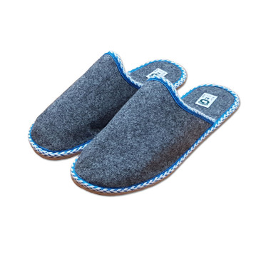 Šľapky filcové uzavreté, W031