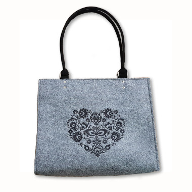 Velká filcová kabela