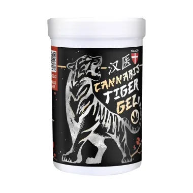 Tigrí masážny gél s konope, 380 ml