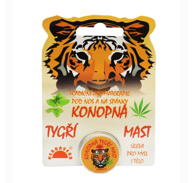 Konopná tigria masť