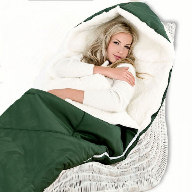 Spací vak Merino – Zelený