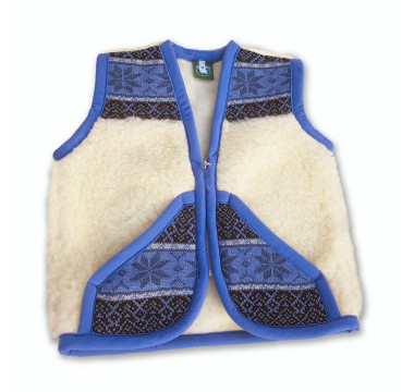 Detská vesta z ovčej vlny NORD - 7
