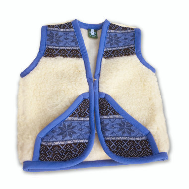 Detská vesta z ovčej vlny NORD - 7