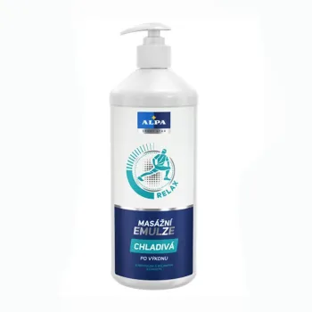 ALPA Masážna emulzia CHLADIVÁ, 1000 ml