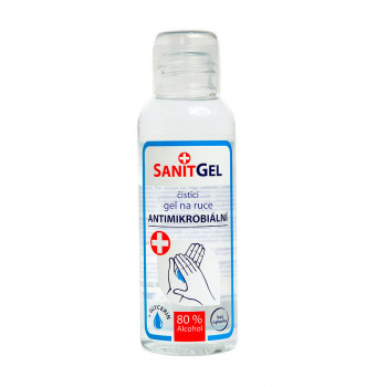 alpa sanitgelL čistiaci gél na ruky antimikrobiálny, 100 ml