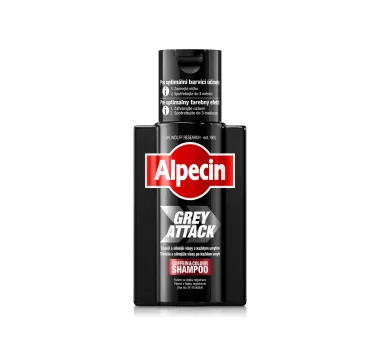 Alpecin Grey Attack šampón proti šedinám s kofeínom Alpecin Grey Attack šampón proti šedinám s kofeínom