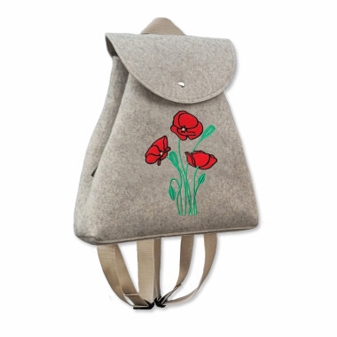 Batoh filc - Vlčí mak