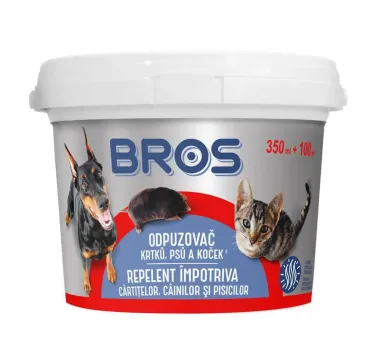 BROS Odpudzovač krtkov psov a mačiek 