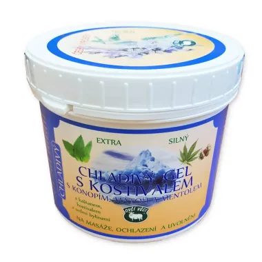 Kostihojový gél s kanabisom