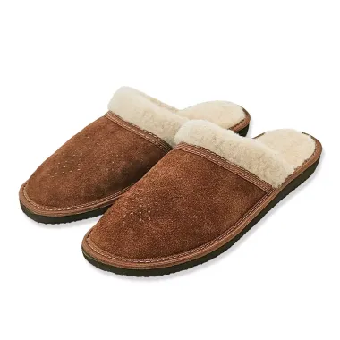 Kožené šľapky s ovčou vlnou dámske