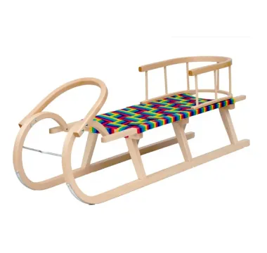 Detské drevené bukové sánky 120 cm