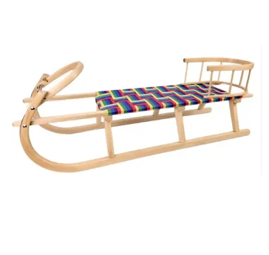 Drevené bukové sánky 120 cm Drevené bukové sánky 120 cm