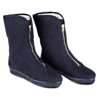 Dámske dôchodky na zips čierne