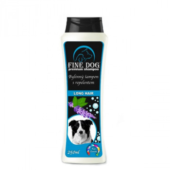 Anti parazit šampón Fine Dog LONG HAIR