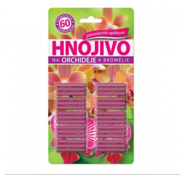 Hnojivé tyčinky pre orchidey a bromélie 30 ks