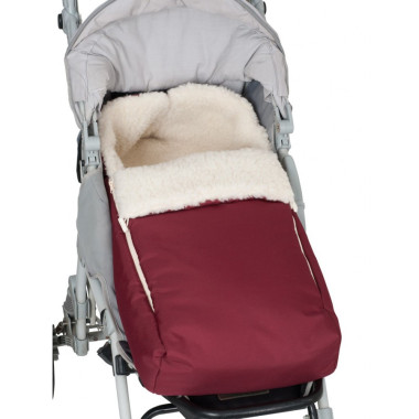 Fusak do kočíka z ovčej vlny 