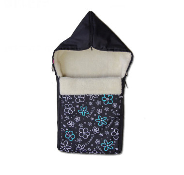 Fusak do kočíka z ovčej vlny 