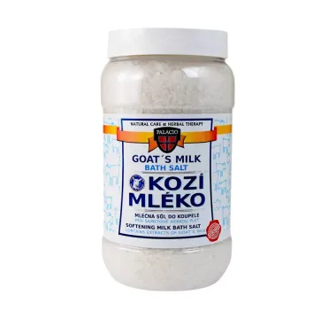 Kozie mlieko soľ do kúpeľa