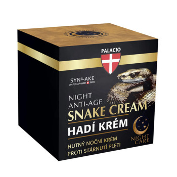 Hadí jed Nočný krém proti vráskam, 50 ml