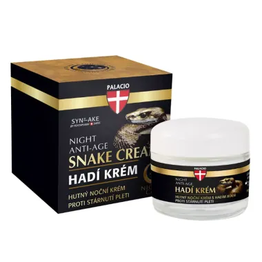 Hadí jed Nočný krém proti vráskam