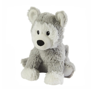 Hrejivý plyšák do mikrovlnky mini Husky