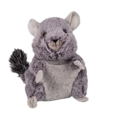 Hrejivý plyšák do mikrovlnky Činčila