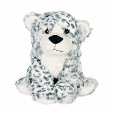 Hrejivý plyšák do mikrovlnky Snežný leopard