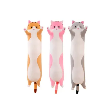 Plyšový vankúšik dlhá mačka 50 cm