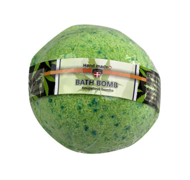 Konopná kúpeľová bomba