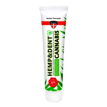 Konopná zubná pasta HEMP & DENT, 75 g 