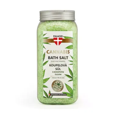 Konopná sůl do koupele