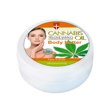 Konopné telové maslo