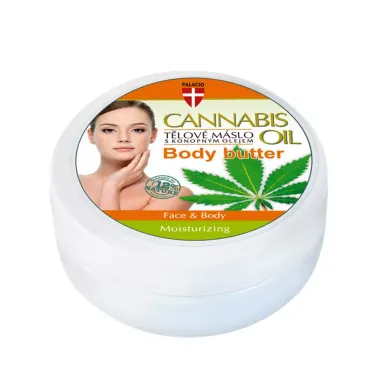 Konopné telové maslo