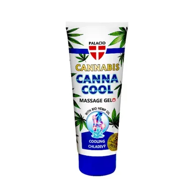 Konopný masážny gél chladivý