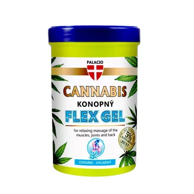 Konopný gél masážny chladivý