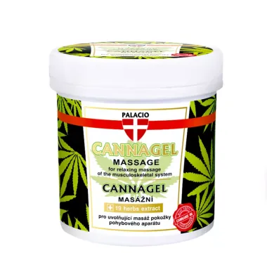 Konopný gél masážny  CANNAGEL