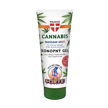 Konopný masážny gél FORTE, tuba, 200 ml