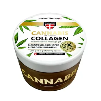 PALACIO Konopný masážny gél Collagén 200 ml