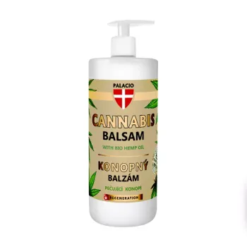 Konopný telový balzam s pumpičkou, 500 ml