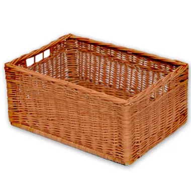 Prútený policový kôš