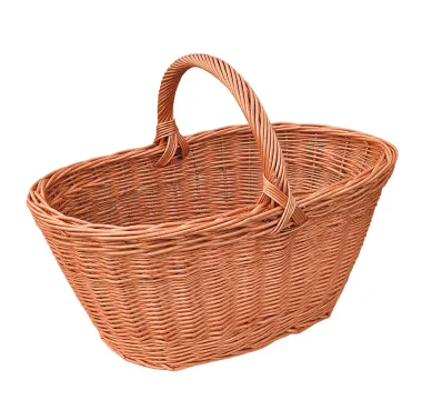 Prútený veľký košík